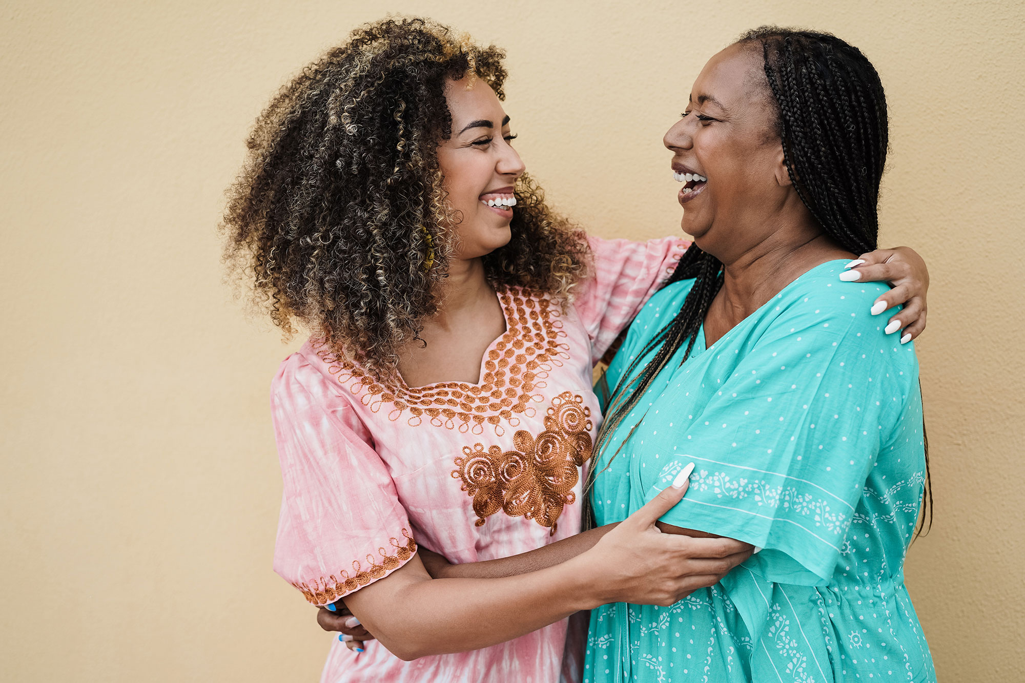 Mom & Daughter hugging